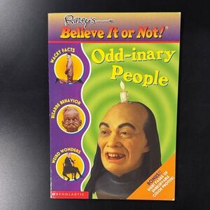 Ripley’s Believe It or Not!: Odd-inary People - Scholastic Paperback Book